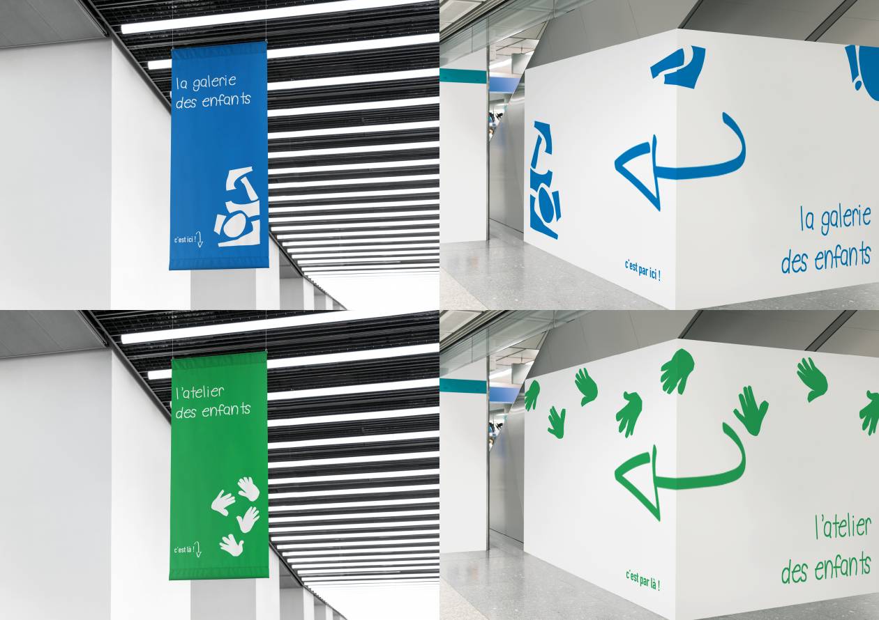Centre Pompidou des Enfants - signalétique